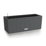 Blumentopf Lechuza Schwarz Grau Polypropylen