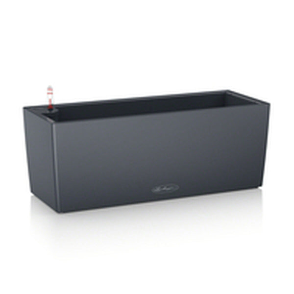 Blumentopf Lechuza Schwarz Grau Polypropylen