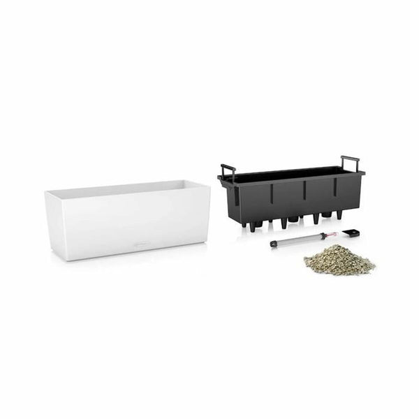 Blumentopf Lechuza Schwarz Grau Polypropylen