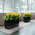 Blumentopf Lechuza Kunststoff rechteckig
