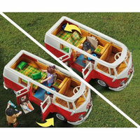 Spielset Fahrzeuge Playmobil 70176 Volkswagen T1 Bus Rot