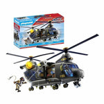 Spielzeug-Set Playmobil Police Plane City Action Kunststoff