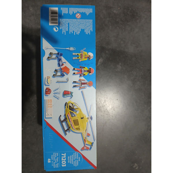 Playset Playmobil 71203 City Life Rescue Helicopter 48 Stücke