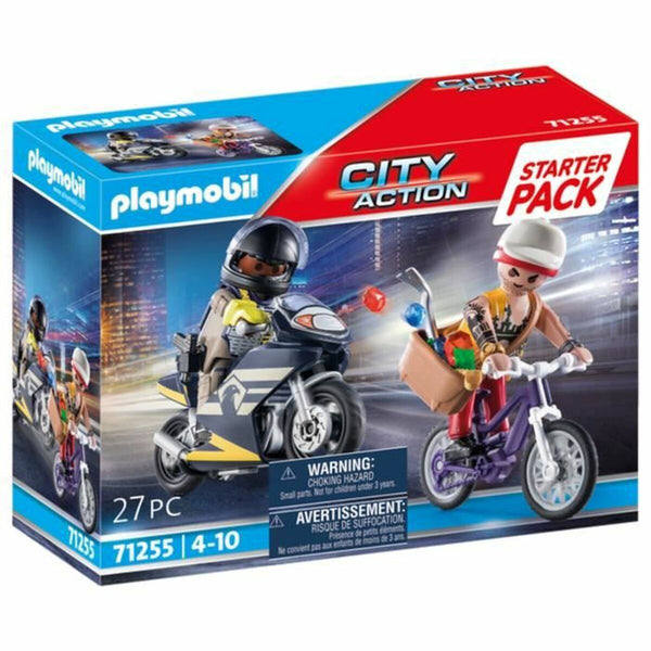 Spielset Fahrzeuge   Playmobil City Action - Agent and Thief 71255         27 Stücke