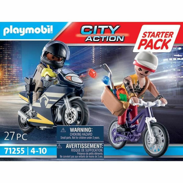 Spielset Fahrzeuge   Playmobil City Action - Agent and Thief 71255         27 Stücke