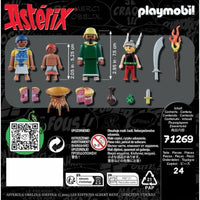 Playset Playmobil Asterix: Amonbofis and the poisoned cake 71268 24 Stücke