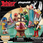 Playset Playmobil Asterix: Amonbofis and the poisoned cake 71268 24 Stücke