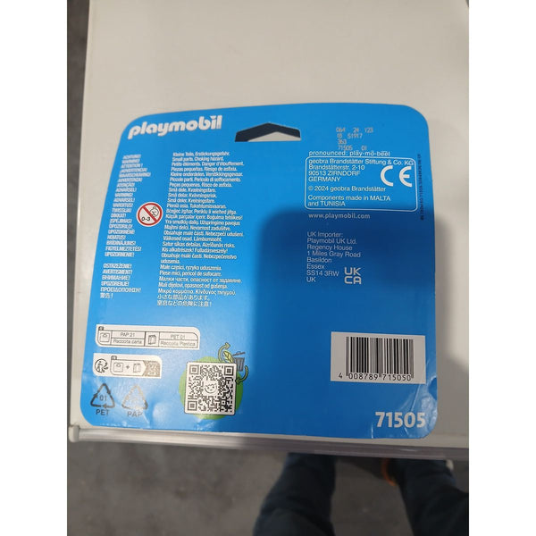 Playset Playmobil 71505 Polizei Dieb 9 Stücke