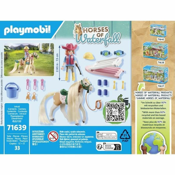 Playset Playmobil 71639 Ellie with horse 33 Stücke