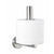 Toilettenpapierrollenhalterung Wenko bosio Edelstahl 8 X 18 X 12,5 CM Stahl