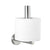 Toilettenpapierrollenhalterung Wenko bosio Edelstahl 8 X 18 X 12,5 CM Stahl