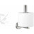 Toilettenpapierrollenhalterung Wenko bosio Edelstahl 8 X 18 X 12,5 CM Stahl