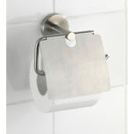 Toilettenpapierrollenhalterung Wenko bosio Edelstahl 15 x 13,5 x 7 cm