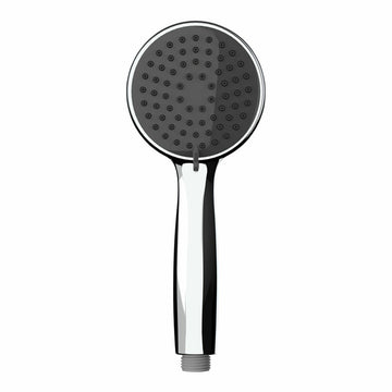 Duschkopf Wenko basic ABS 10 cm