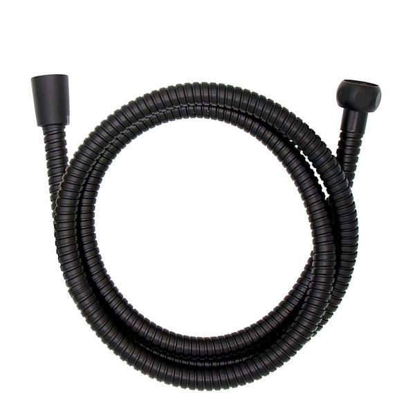 Duschschlauch Wenko Schwarz Edelstahl 1/2" 150 cm