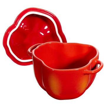 Topf mit Deckel Zwilling Cocotte Pepper Rot