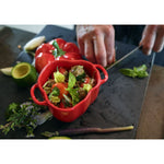 Topf mit Deckel Zwilling Cocotte Pepper Rot