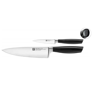 Messerset Zwilling 33760-002-0 2 Stücke Schwarz Edelstahl 20 cm 10 cm