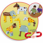 3D Puzzle Klein Animals Plattenspeicher 16 Stücke