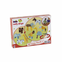 3D Puzzle Klein Animals Plattenspeicher 16 Stücke