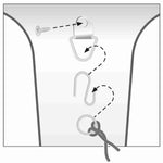 Sicherheitsnetz Trixie Schwarz 120 × 100 CM