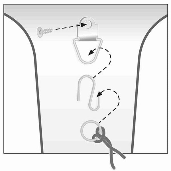 Sicherheitsnetz Trixie Schwarz 120 × 100 CM