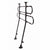 Sicherheitsbarriere Trixie Schwarz 85-140 cm 75-110 cm
