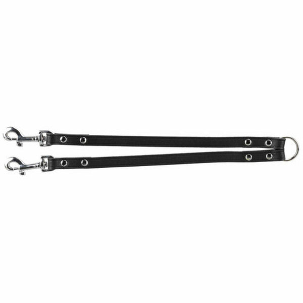 2 Hundeleinen-Koppler Trixie Schwarz 30 cm S/M