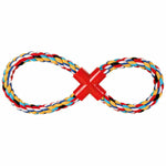 Beißring für Hunde Trixie Polyester Baumwolle Kunststoff 35 cm