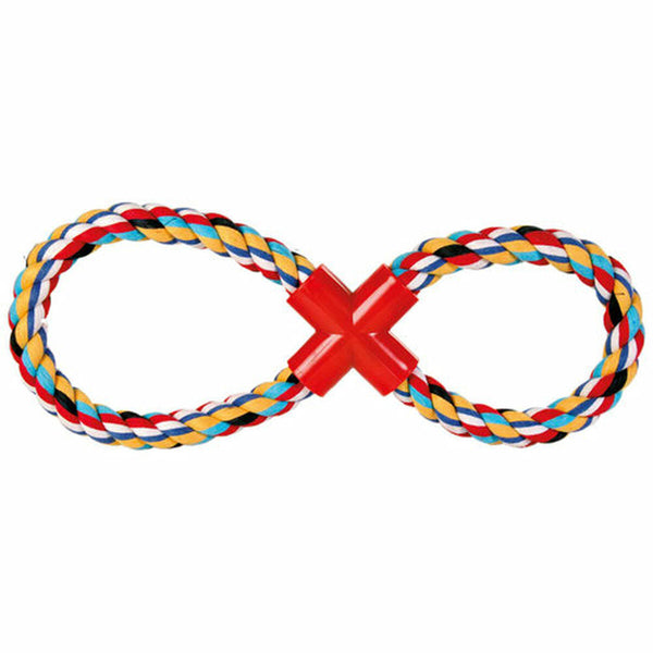 Beißring für Hunde Trixie Polyester Baumwolle Kunststoff 35 cm