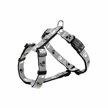 Hundegeschirr Trixie Silver Reflect Schwarz Grau