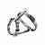 Hundegeschirr Trixie Silver Reflect Schwarz Grau