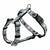 Hundegeschirr Trixie Silver Reflect Schwarz Grau