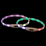 LED-Halsband für Haustiere Trixie Bunt Silikon Kunststoff