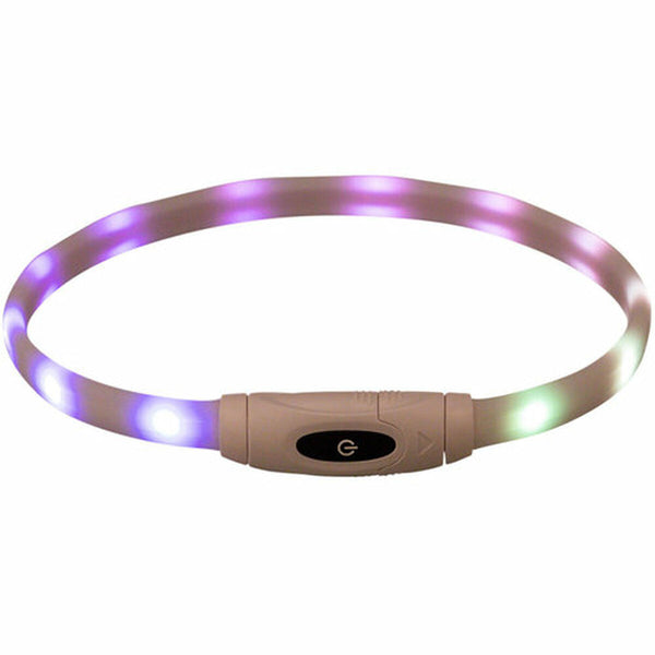 LED-Halsband für Haustiere Trixie Bunt Silikon Kunststoff