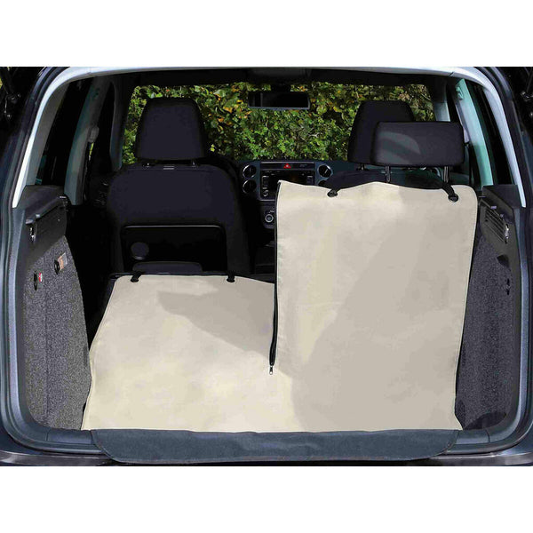 Autositzschutz für Haustiere Trixie Schwarz Beige 180 x 130 cm