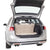 Autositzschutz für Haustiere Trixie Schwarz Beige 180 x 130 cm