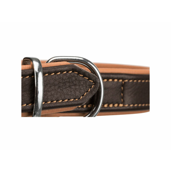 Hundehalsband Trixie Braun Hellbraun L/XL