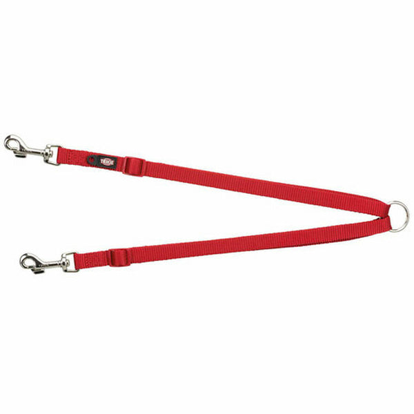 2 Hundeleinen-Koppler Trixie New Premium Rot 40-70 cm XS S M