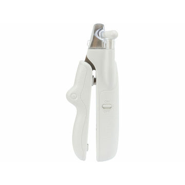 LED-Nagelknipser für Haustiere Trixie Edelstahl Kunststoff 15 cm Weiß