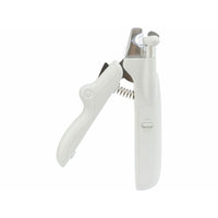 LED-Nagelknipser für Haustiere Trixie Edelstahl Kunststoff 15 cm Weiß
