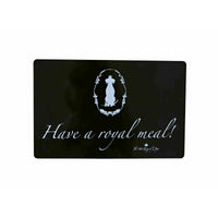 Matte Trixie Have a royal meal Schwarz Kunststoff 44 × 28 cm
