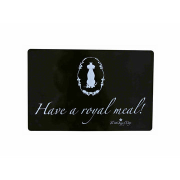 Matte Trixie Have a royal meal Schwarz Kunststoff 44 × 28 cm