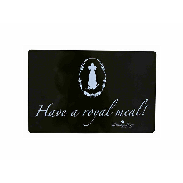 Matte Trixie Have a royal meal Schwarz Kunststoff 44 × 28 cm
