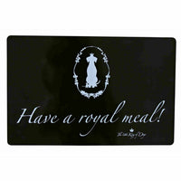 Matte Trixie Have a royal meal Schwarz Kunststoff 44 × 28 cm