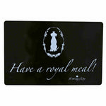 Matte Trixie Have a royal meal Schwarz Kunststoff 44 × 28 cm