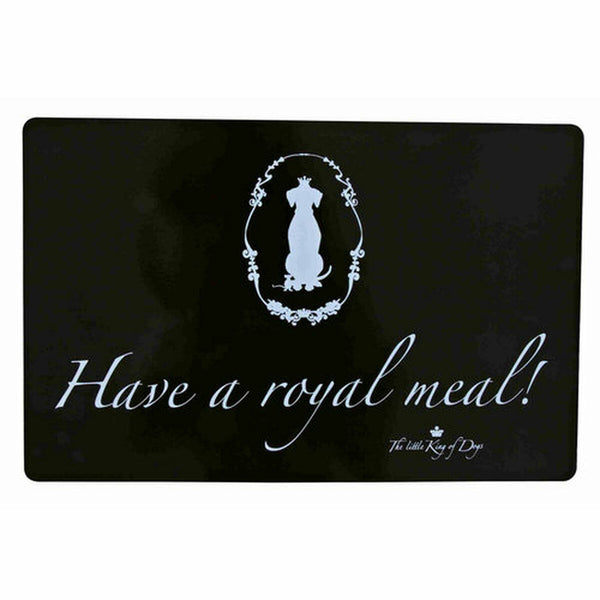 Matte Trixie Have a royal meal Schwarz Kunststoff 44 × 28 cm