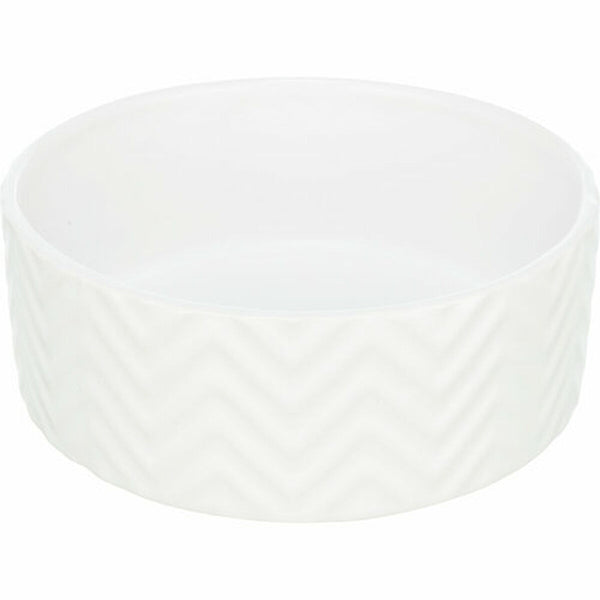 Futternapf für Hunde Trixie T25025 Weiß Ø 20 cm 1,6 L