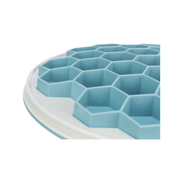 Futternapf für Haustiere Trixie Blau Grau Kautschuk TPE Kunststoff TPR Ø 30 cm