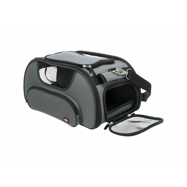 Tasche für Haustiere Trixie Airline Wings Blau Grau 28 × 23 × 46 CM